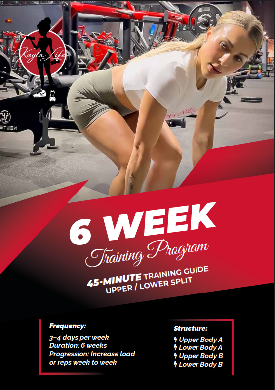 6 – Week Training Program